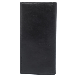 Dior Black Leather Bifold Wallet