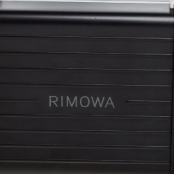 Pre Owned Dior x Rimowa Black Aluminum and Leather Personal Clutch Bag