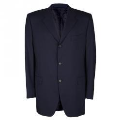 Dior 30 Montaigne Navy Blue Wool Blazer XXXL