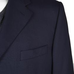 Dior 30 Montaigne Navy Blue Wool Blazer XXXL
