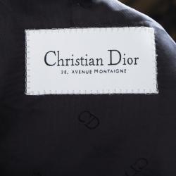 Dior 30 Montaigne Navy Blue Wool Blazer XXXL