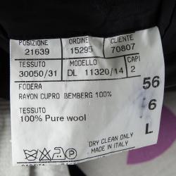 Dior 30 Montaigne Navy Blue Wool Blazer XXXL