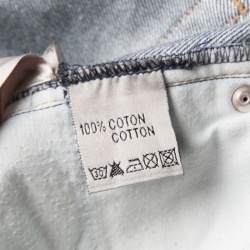 Dior Blue Washed Faded Effect Distressed Denim Jeans S