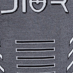 Dior and Sorayama Monochrome Intarsia Technical Wool Turtleneck Sweater XL