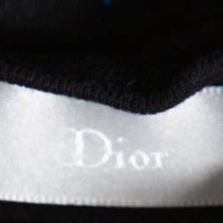 Dior Homme Midnight Blue Logo Printed Cotton Crewneck T-Shirt XS