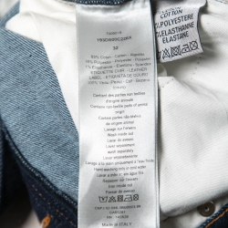 Dior Homme Blue Denim Slim Fit Oblique Jeans M Waist 32"