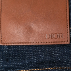 Dior Homme Blue Denim Slim Fit Oblique Jeans M Waist 32"