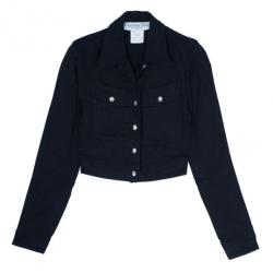 Dior J'Adore Dior Black Denim Jacket S