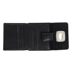 مملوكة مسب�قًا Dior Black Charming Lock Compact Wallet