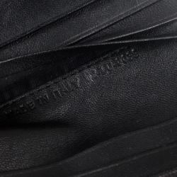 مملوكة مسبقًا Dior Black Charming Lock Compact Wallet