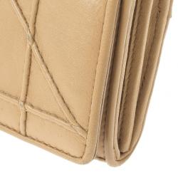 Dior Beige Rendez Vous Granville Continental Wallet