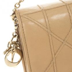 Dior Beige Rendez Vous Granville Continental Wallet