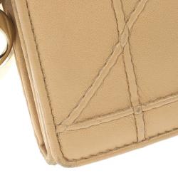 Dior Beige Rendez Vous Granville Continental Wallet