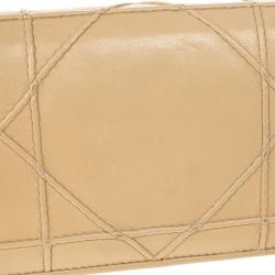 Dior Beige Rendez Vous Granville Continental Wallet