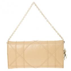 Dior Beige Rendez Vous Granville Continental Wallet