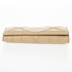 Dior Beige Rendez Vous Granville Continental Wallet