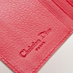 مملوكة مسبقًا Dior Leopard Print Pony Hair Wallet