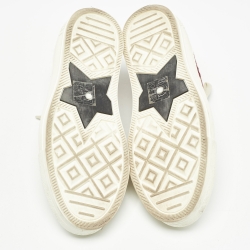 Dior Two Tone Canvas Walk'n'Dior Sneakers Size 37