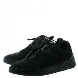 Dior Homme Black Canvas And Leather B17 Sneakers Size 40