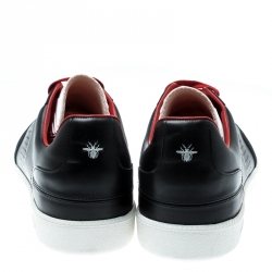 Pre Owned Dior Homme Tricolor Leather And Suede B01 Low Top Sneakers Size 44