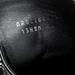Dior Black Leather Ankle Boots Size 43