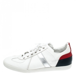 Pre Owned Dior Homme Multicolor Leather Lace Up Low Top Sneakers Size 43