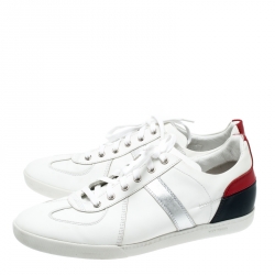 Pre Owned Dior Homme Multicolor Leather Lace Up Low Top Sneakers Size 43