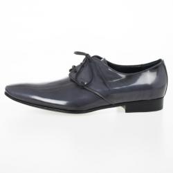 Christian Dior Grey Lace Up Dress Shoes Size 43