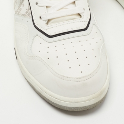 Pre Owned  Dior White Leather B27 Sneakers Size 46