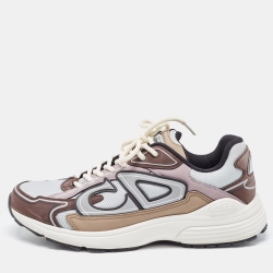 Dior Multicolor Leather and Mesh B30 Chunky Sneakers Size 41 