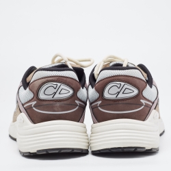 Dior Multicolor Leather and Mesh B30 Chunky Sneakers Size 41 