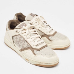 Dior Cream Leather B27 Low Top Sneakers Size 46