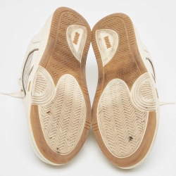 Dior Cream Leather B27 Low Top Sneakers Size 46