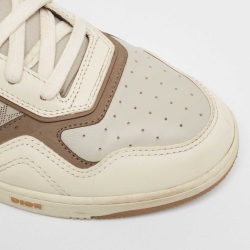Dior Cream Leather B27 Low Top Sneakers Size 46