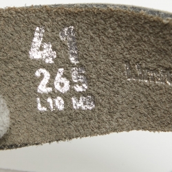 Dior X Birkenstock Grey Wool Slingback Sandals Size 41 