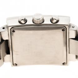 Dior Silver Stainless Steel Riva Men's Wristwatch 34 mm