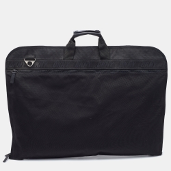 Pre Owned DKNY Black Nylon Garment Luggage Travel Bag