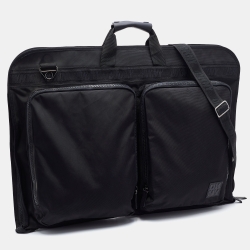 Pre Owned DKNY Black Nylon Garment Luggage Travel Bag