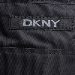 Pre Owned DKNY Black Nylon Garment Luggage Travel Bag