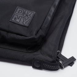 Pre Owned DKNY Black Nylon Garment Luggage Travel Bag