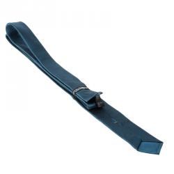Dolce and Gabbana Teal Blue Silk Skinny Tie