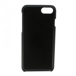 Dolce and Gabbana Blue Dauphine Leather Iphone 7 Case
