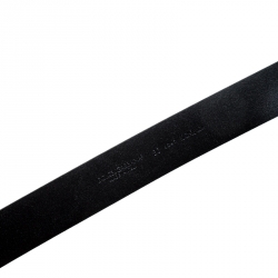 Pre Owned حزام دولتشي أند غابانا DG جلد أسود 90 سم