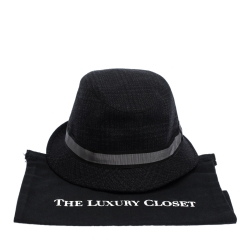 Dolce & Gabbana Black Cashmere Wool Bucket Hat