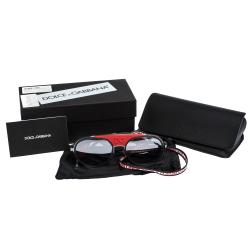 Dolce & Gabbana Gunmetal/Mirrored Silver DG2210 Madison DG Cup Collection Sunglasses