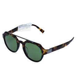 Pre Owned نظارة شمسية دولتشي أند غابانا "دي جي4313أف" أخضر و هافانا