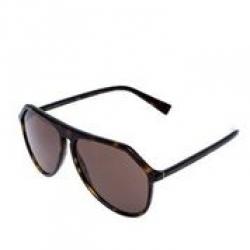 Pre Owned Dolce & Gabbana Havana/Brown DG4341 Sunglasses