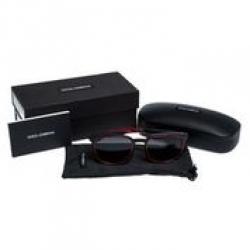 Pre Owned Dolce & Gabbana Matte Black/Grey DG6115 Sunglasses