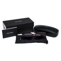 Dolce & Gabbana Matte Black/Grey DG6115 Sunglasses