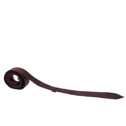 Dolce & Gabbana Bordeaux Silk Jacquard Blade Tie